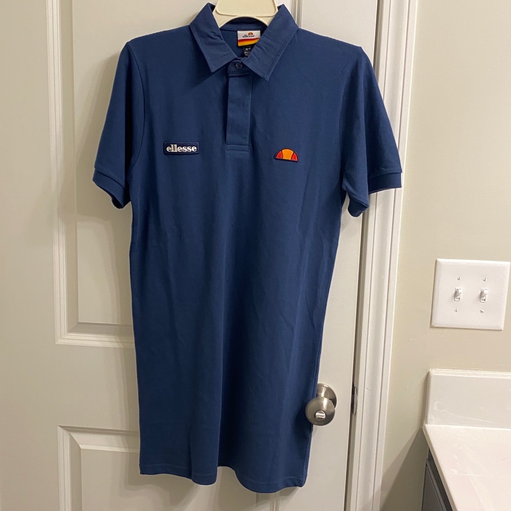 Ellesse Navy SMU T-Shirt Dress